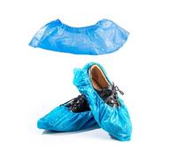 BEPER C206UTI006 Copri scarpe Monouso, Set 100 Sacchetti confezionati al paio, Copri scarpe Impermeabili e Antiscivolo, Blu, Taglia Unica