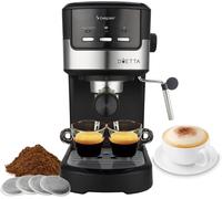 Beper Duetta P101CAF100 Macchina Caffè Espresso 15 Bar Cialde e Polvere