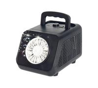 BEPER Macchina per Bolle di Sapone Automatica con Luci LED - 2 Velocità, Funzionamento Continuo - 200ml Liquido Incluso - Giocattolo Estivo per Bambini 36M+ - Funziona a Batterie (Non Incluse)