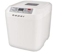 BEPER BC.130 Macchina per Il Pane Gluten Free, 550 W, 1 Kilogram, Recipiente Antiaderente, Bianca