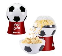 BEPER P101CUD053 Macchina per Popcorn ad Aria Calda, Design Pallone da Calcio, Senza Olio, Rapida e Compatta, Ciotola Inclusa, Ideale per Serate Cinema e Tifosi