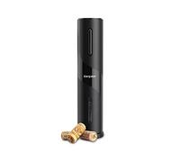 BEPER P102ACP100 Cavatappi Elettrico con Taglia Capsule per Bottiglie di Vino - Stappa Bottiglie Elettrico Ricaricabile con Cavo USB