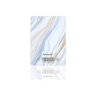 BEPER P102BIL002 Bilancia digitale, Piatto in vetro temperato, Bilancia da cucina con display LCD e tasti touch, Funzione tara, Portata massima 5kg, Spegnimento automatico, Fantasia Cioccolato