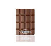 BEPER P102BIL002 Bilancia digitale, Piatto in vetro temperato, Bilancia da cucina con display LCD e tasti touch, Funzione tara, Portata massima 5kg, Spegnimento automatico, Fantasia Cioccolato