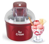 BEPER P102GEL002 Gelatiera refrigerante, Macchina per Gelato, Prepara gelato, sorbetti e frozen yogurt, Ciotola refrigerante in alluminio con doppio isolamento, Capacità 1,8 L, Ice Cream Maker