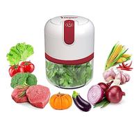 BEPER P102ROB050 Tritatutto ricaricabile USB, Mini Robot da Cucina, Capacità