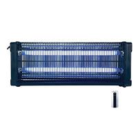 BEPER P206ZAN040 Zanzariera Elettrica da esterno e da interno, 40W Nero e Acciaio