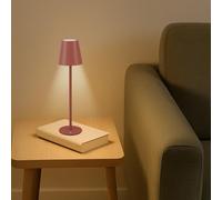 BEPER P207ILI204 Lampada da Tavolo Ricaricabile, Luce LED senza fili, Intensità Regolabile, USB Inclusa - Portatile per Scrivania, Comodino o Esterni