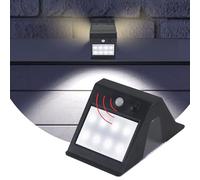BEPER P207ILO070 Lampada Solare da Muro senza fili, Faretto con sensore di movimento da esterno crepuscolare, Luce LED, Luce Solare da esterno impermeabile, Montaggio a Muro con Viti Incluse