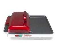 BEPER - Piastra Multifunzione 4 In 1 Cottura Hamburger Carne Pesce Verdure