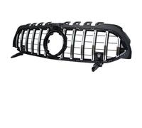 BEPHON ABS Anteriore Centrale Griglia per Merced&es 2019-2021 Classe A W177 Hatchback e V177 Sedan e A35 AMG GTR Style Griglia del paraurti Anteriore (Color : Silver)