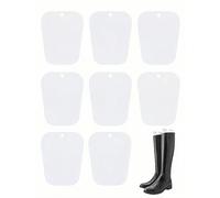 bepisof Inserti per stivali,Supporti per stivali per sostenere stivali alti,Inserti per stivali per le donne per mantenere la forma, Trasparente, 12.6"*10.12"