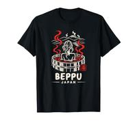 Beppu Japan Onsen Hot Spring Kannawa Viaggio Souvenir Maglietta