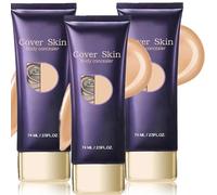 Beproudlevel Complexion Perfector, Body Coverage Perfector All in One Moisturiser Concealer, Tattoo Cover up Waterproof All over Body ComplexionPerfector, 2.5 floz Long Last Body Foundation (3Pcs)