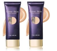 Beproudlevel Complexion Perfector, Body Coverage Perfector All in One Moisturiser Concealer, Tattoo Cover up Waterproof All over Body ComplexionPerfector, 2.5 floz Long Last Body Foundation (2Pcs)