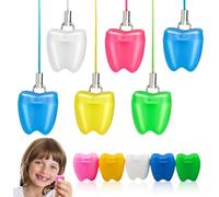 BEPSYOM 20 Pezzi Scatola Dentini da Latte Bambino e Bambina, Scatolina Porta Dentini da Latte per Ricordi, Scatola Porta Dentini da Latte per Denti da Bambino