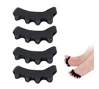 BEPSYOM 4 Paia Separatore Dita Piedi Silicone, 8 Pezzi Divaricatore Dita Piedi per Tutte le Dita, Correttore Unisex per Donna e Uomo