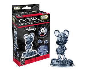 BePuzzled Disney Mickey Mouse Original 3D Crystal Puzzle, Ages 12 and Up