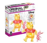 BePuzzled, Disney Winnie The Pooh and Piglet Original 3D Crystal Puzzle, Ages 12