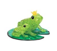 BePuzzled Frog Standard Original 3D Crystal Puzzle, Ages 12 and Up 3D Crystal