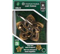BePuzzled Helix Hanayama Metal Brainteaser Puzzle Mensa Rated Level 5, for Age