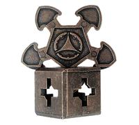 BePuzzled | O'Gear Hanayama Metal Brainteaser Puzzle Mensa classificato livello 3 per et 12 e oltre