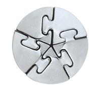 BePuzzled Spiral Hanayama Metal Brainteaser Puzzle Mensa Rated Level 5, for Ag