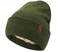 Bequemer Laden Donna Invernale Raso Foderato Berretto Cappello Termici Maglia Cappelli Berretti con Fodera in Satin Sintetico per Moto Bici Sci
