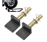 Béquille arrière Moto robuste Avec Bras oscillant et 2 crochets pour béquille d'atelier, Supports Stables pour l'entretien, le levage, Les vélos de Route et Les VTT, Garage et Atelier