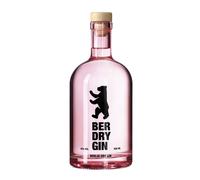 BER DRY GIN Berlin Dry Gin 0,5 L Bottiglia 43% Vol Präsentkarton