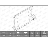 Beral 1957418000015178 - Kit Materiale D'Attrito, Freno A Tamburo