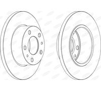 BERAL BCR195A Disco freno per IVECO