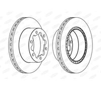 BERAL BCR312A Disco freno per MERCEDES-BENZ,VW