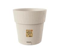 BERARDI Vaso in plastica riciclata, con riserva d'acqua, per esterni, Made in Italy (20 CM)