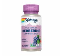 Berberina Con Uva D'Oregon 60 Capsule Vegetali Di Solaray