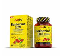 Amix Berberine Hci With Green Tea Dandelion Non-essential Amino Acids Capsules 60 Units Trasparente