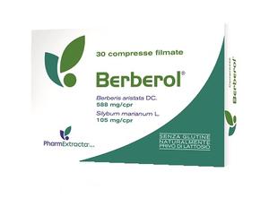 BERBEROL rimedio per abbassare il colesterolo 30 compresse