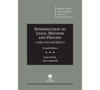 Berch and Langenfeld's Introduction to Legal Method and Process, Cases and Materials, 7th
