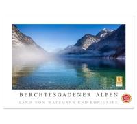 Berchtesgadener Alpen - Land von Watzmann und Königssee (Wandkalender 2026 DIN A3 quer), CALVENDO Monatskalender: Der Nationalpark Berchtesgaden: ... Sie einzigartige Naturschönheiten und Dörfer.