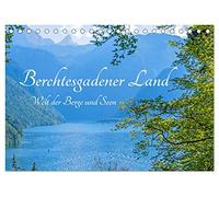 Berchtesgadener Land - Welt der Berge und Seen (Tischkalender 2026 DIN A5 quer), CALVENDO Monatskalender: Atemberaubende Berglandschaften und ... die spektakuläre Farben und Panoramen bieten.