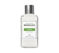 BERDOUES 1902 Eau de Colonia Vetivier, Fresca e Aromatica Made in Francia, Profumo Donna e Uomo, Verbena, Rosmarino, Vetiver, Ricarica 480ml