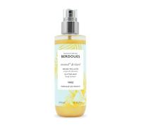 BERDOUES - Nebbia glitterata Monoï & Tiaré - Nebbia profumata scintillante 200 ml - Nebbia corpo & capelli con profumo solare tropicale - Made in France