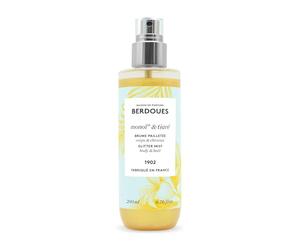 BERDOUES - Nebbia glitterata Monoï & Tiaré - Nebbia profumata scintillante 200 ml - Nebbia corpo & capelli con profumo solare tropicale - Made in France