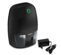 Berdsen BR-50B - Deumidificatore, per ambienti 15-20 m3, deumidificatore, purificatore d'aria, elettrico, capacità 250-300 ml, 80% di umidità relativa, colore nero