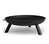 Berdsen Braciere da giardino, 80 cm, in acciaio verniciato a polvere, colore nero