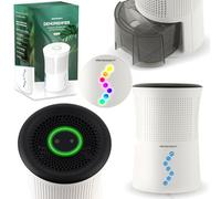 Berdsen Deumidificatore elettrico deumidificatore silenzioso fino a 34 dB serbatoio acqua 700 ml risparmio energetico LED BD-527 bianco