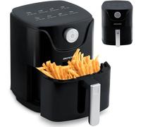 Berdsen Friggitrice ad aria calda - Friggitrice ad aria calda senza olio - 1000 W 2,5 L - 8 programmi - Nero