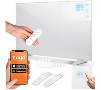 Berdsen Riscaldamento a infrarossi, 600 W, riscaldamento rapido, touch screen, telecomando WiFi, timer 1-9 h