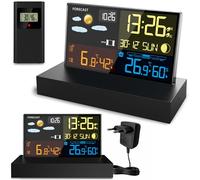 Wetterstation mit Display BD-912, schwarz