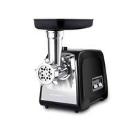 Berdsen Tritacarne elettrico Set con accessori per salsiccia, dischi forati, 450/1200 W, nero